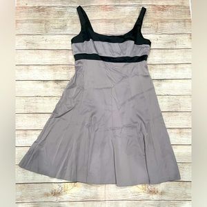 Lavender and Black Dress